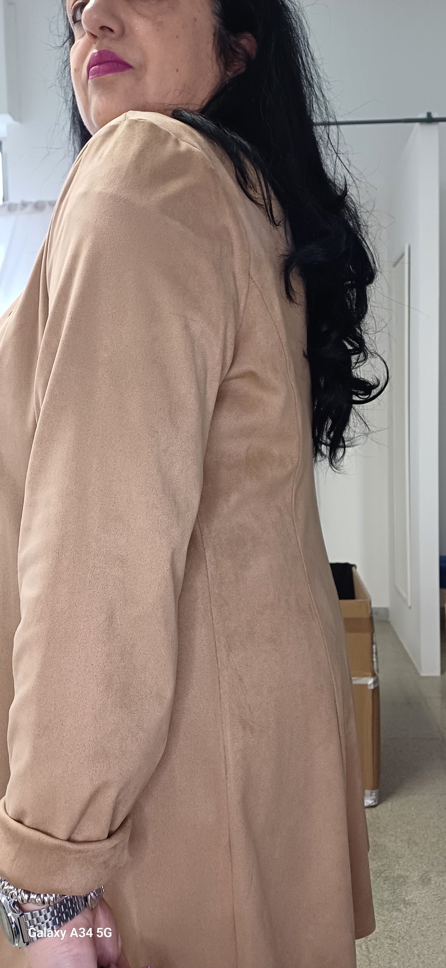 Giacca Donna Simil Dainetto - Taglie Comode