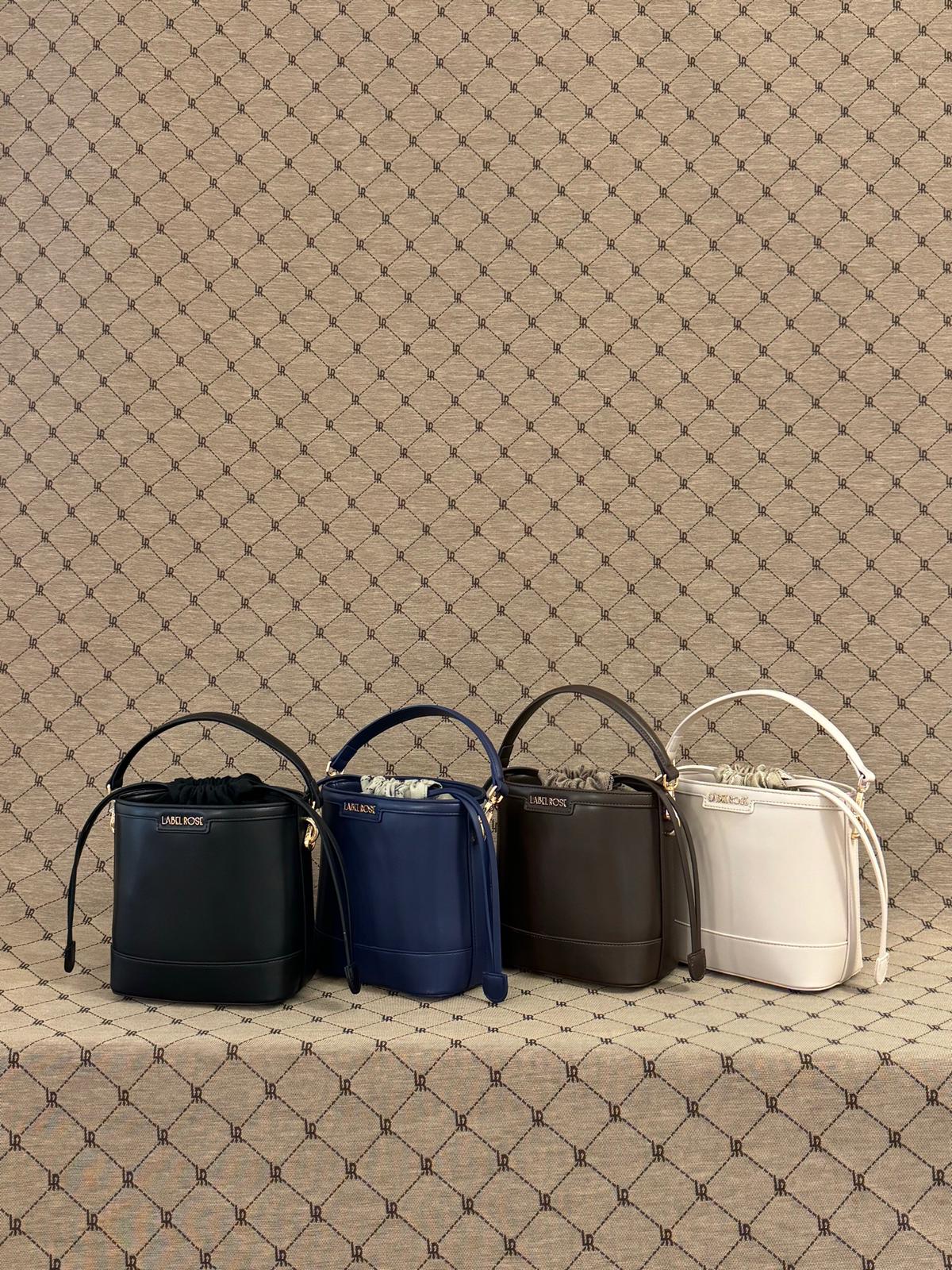 BORSA Sandy Monogram - Blu notte