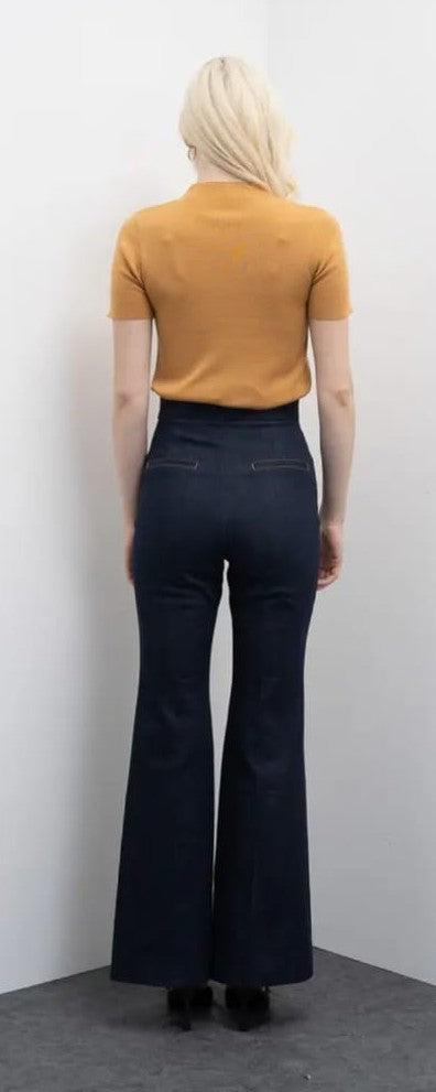 Jeans Svasati Vita Alta con Bottoni - GoaGoa