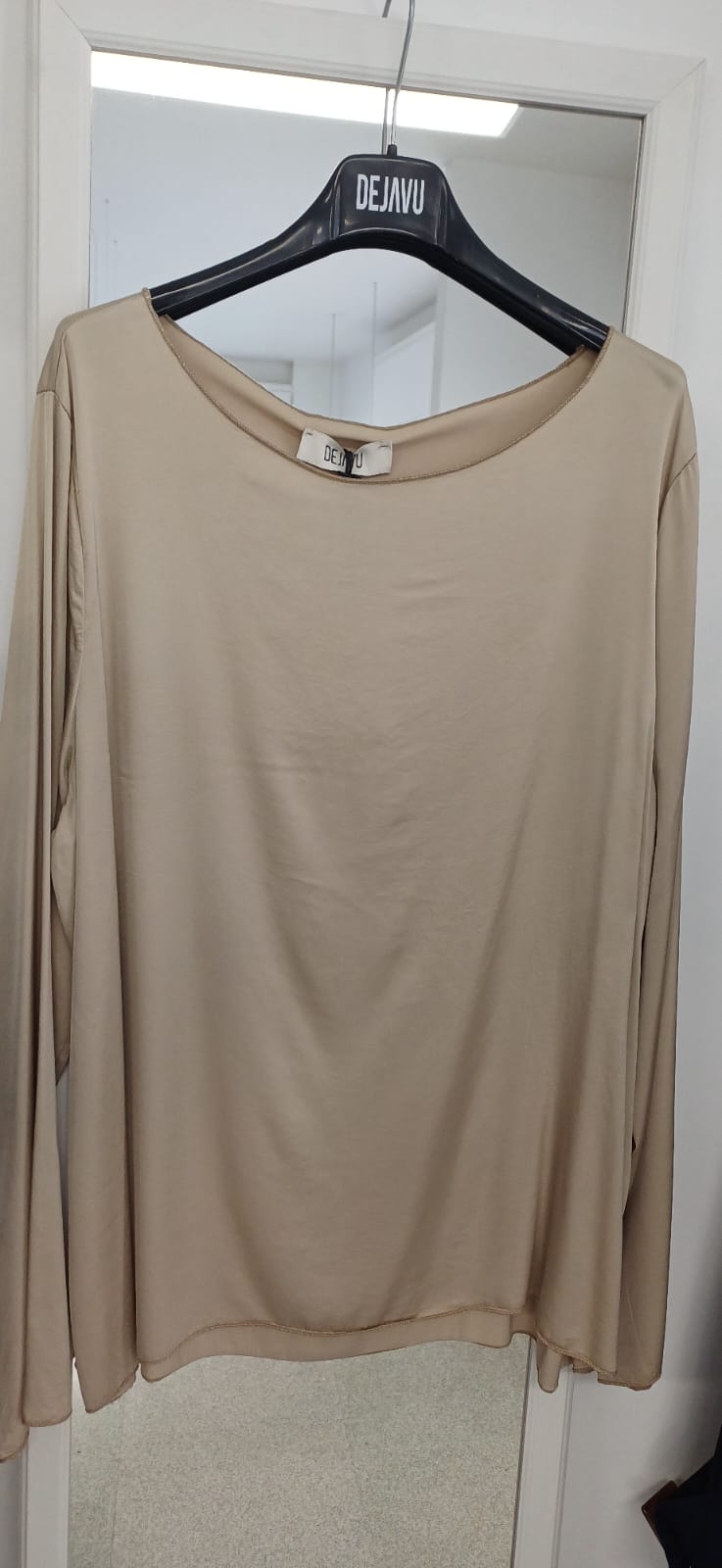 Maglia Donna Elegante Manica Lunga Oversize - 2 Colori