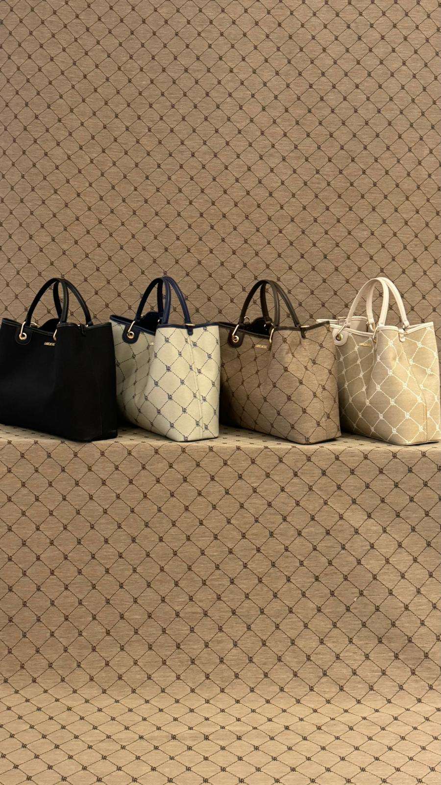 Borsa a mano e tracolla MARGOT EXTRA BIG NERO - LABEL ROSE