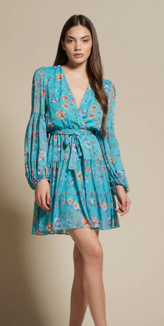 Vestito corto - Fiorato
