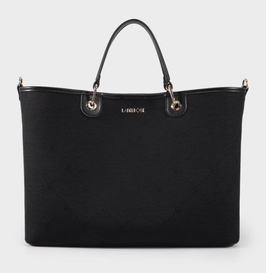 Borsa a mano e tracolla MARGOT EXTRA BIG NERO - LABEL ROSE